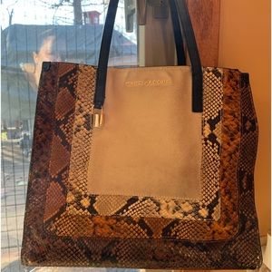 Marc Jacobs handbag, animal print. Gently used.